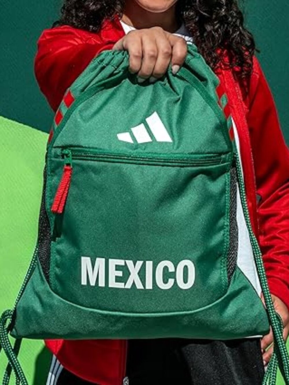 adidas Stadium Sackpack – Drawstring Backpack for Sports, Small Gym Bag, 13L